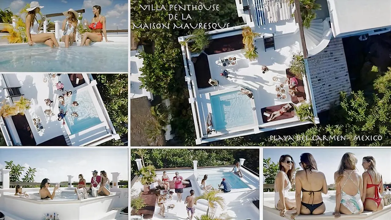 Vila Mansion Mauresque Playa del Carmen Mexiko